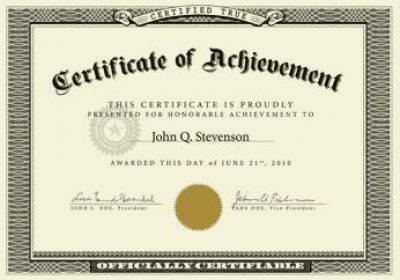 Registration certificates